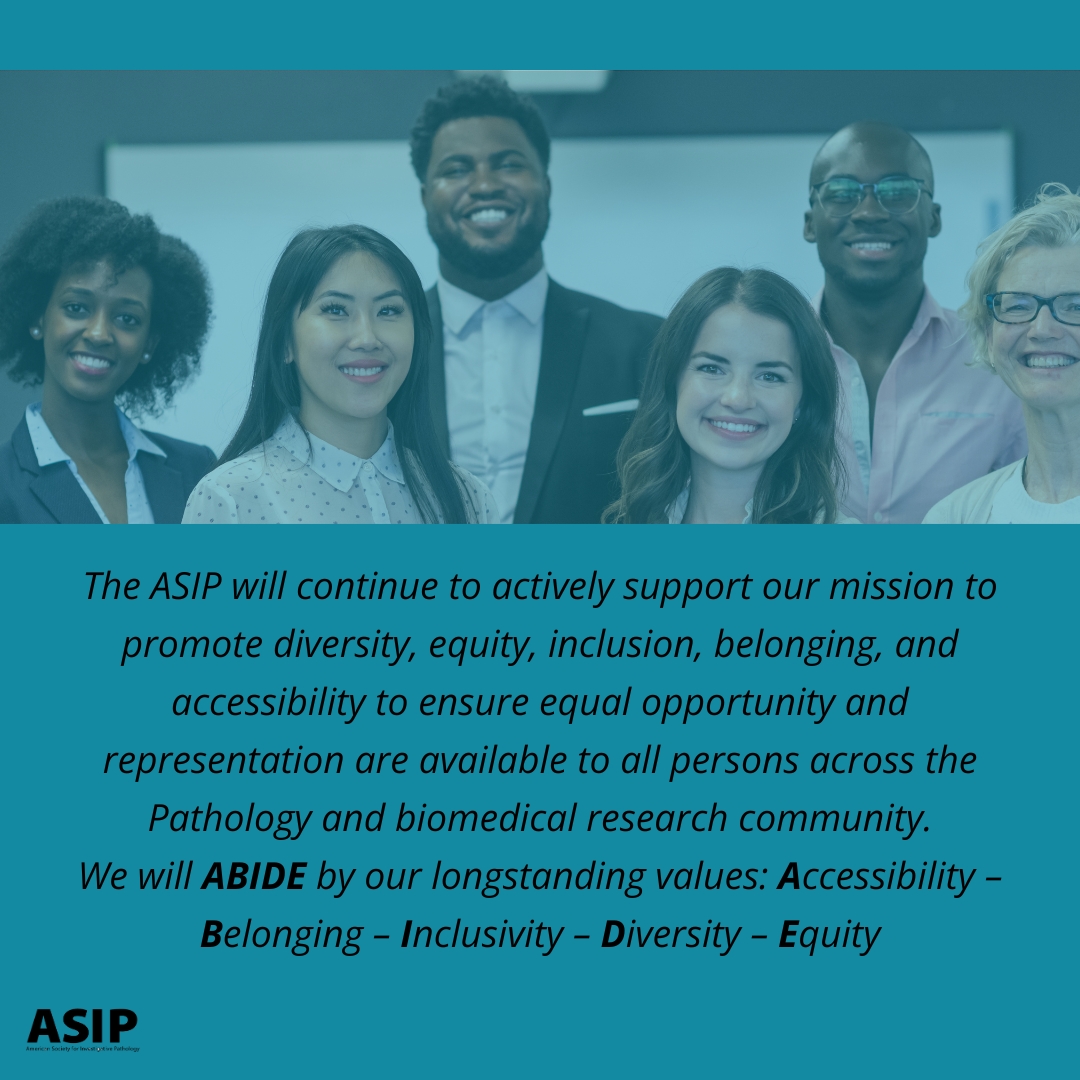 ASIPath's tweet image. A statement to our #ASIPmembers from the Committee for Equal Representation and Opportunity (CERO). Learn more about joining the Committee loom.ly/C_Rh9NI