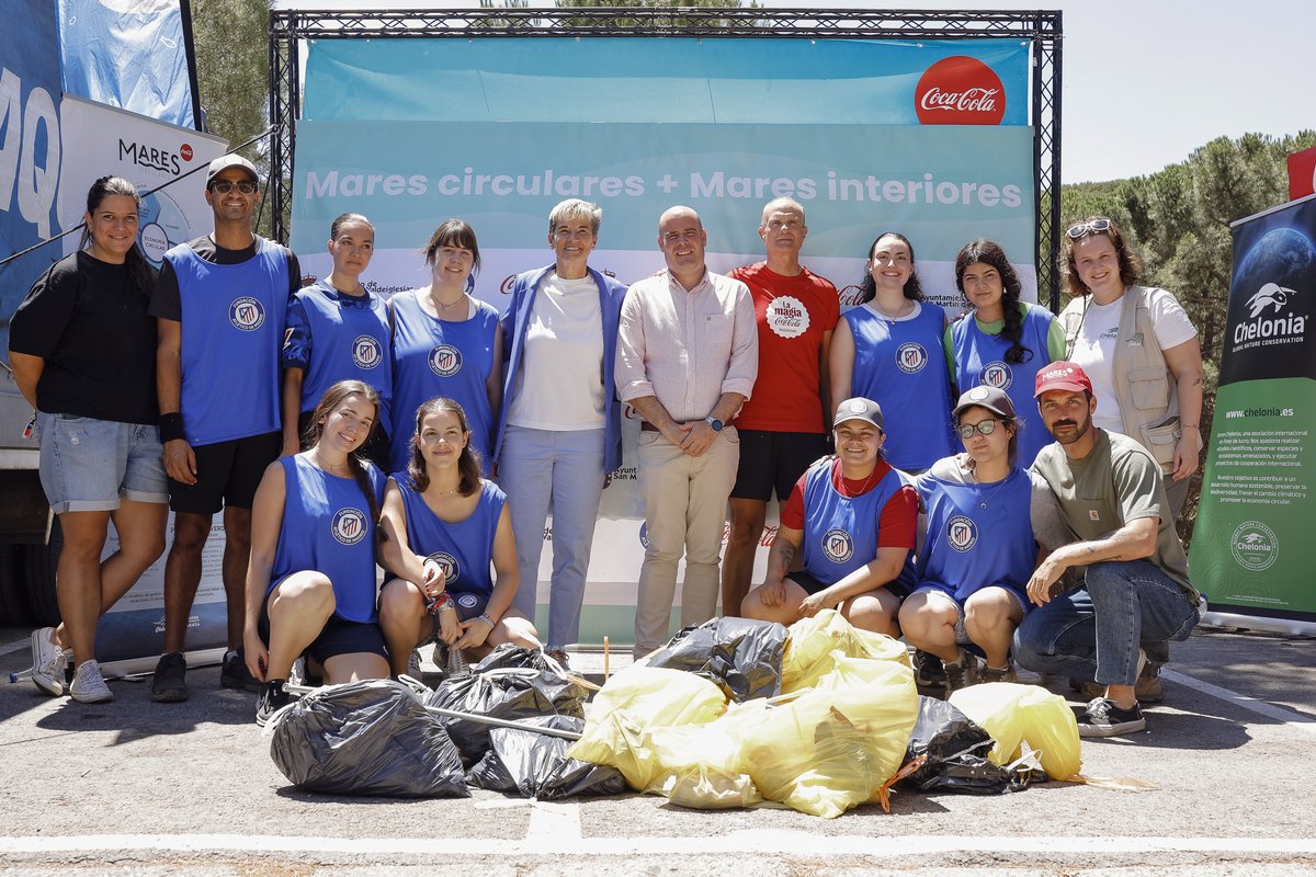 Acudimos con nuestros voluntarios y los de Coca-Cola al Pantano de San Juan para concienciar a los bañistas y vecinos y retirar residuos como parte del proyecto conjunto 'Limpieza de Mares Interiores y Mares Circulares'.

➡ loom.ly/MnPD3K4