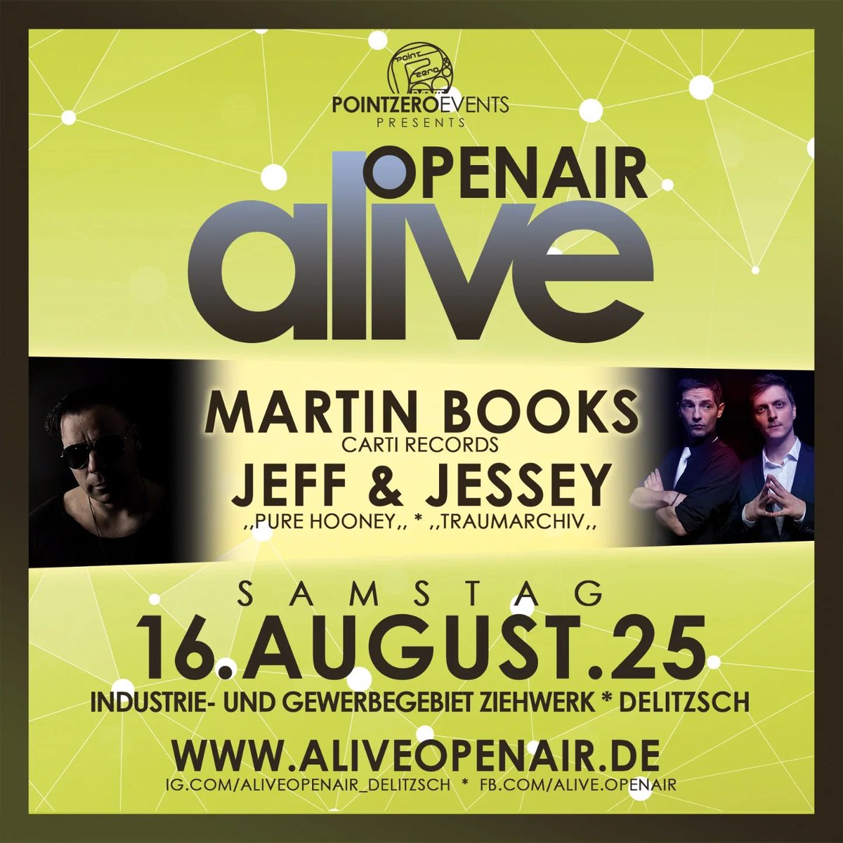 PointzeroEvents's tweet image. In knapp 4 Wochen ist es wieder so weit und es heißt: Ausgelassen tanzen, hier und da quatschen und vor allem Spaß haben.✨
Sicher dir darum jetzt dein Ticket im Vorverkauf!!
👉 tixforgigs.com/de-de/Event/61… 
oder Direkt in den Delitzscher Shops vor Ort! 
EVENT: facebook.com/events/1616947…