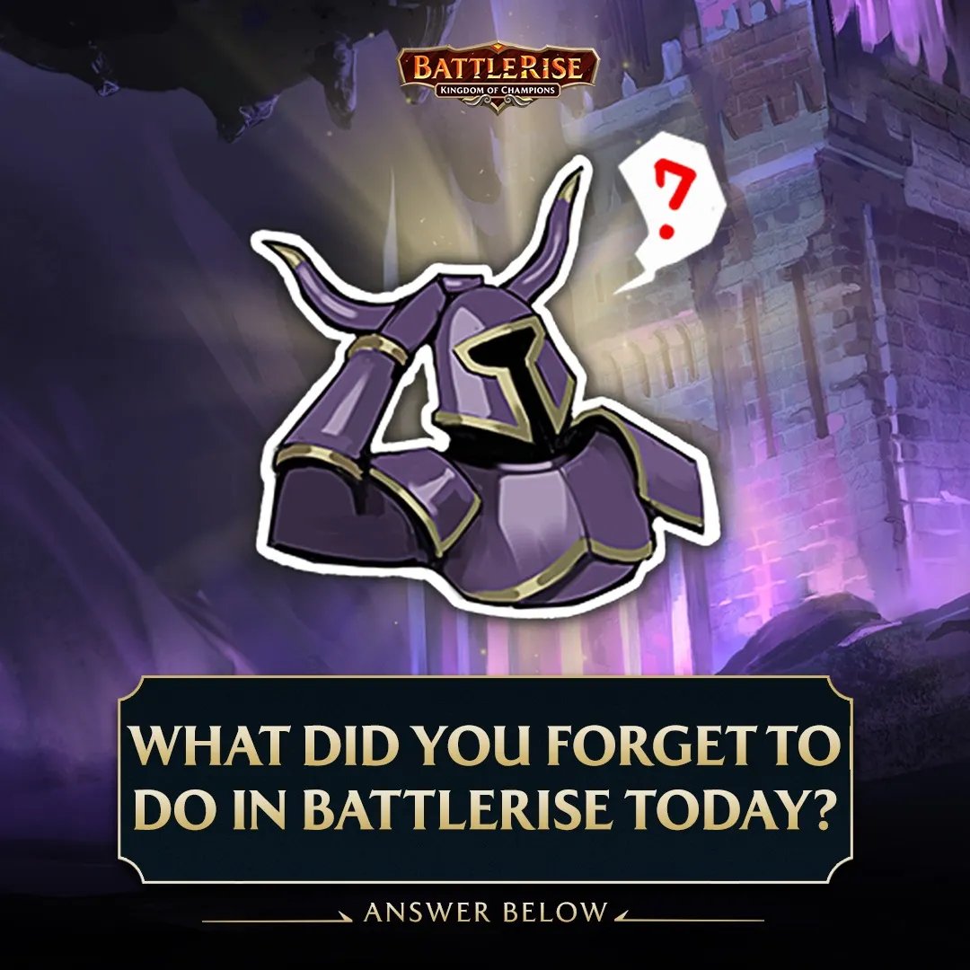 BattleRiseGame's tweet image. Forgot your dailies?
Missed the Gauntlet again?
That legendary deal?
Yeah… it’s still there (for now)