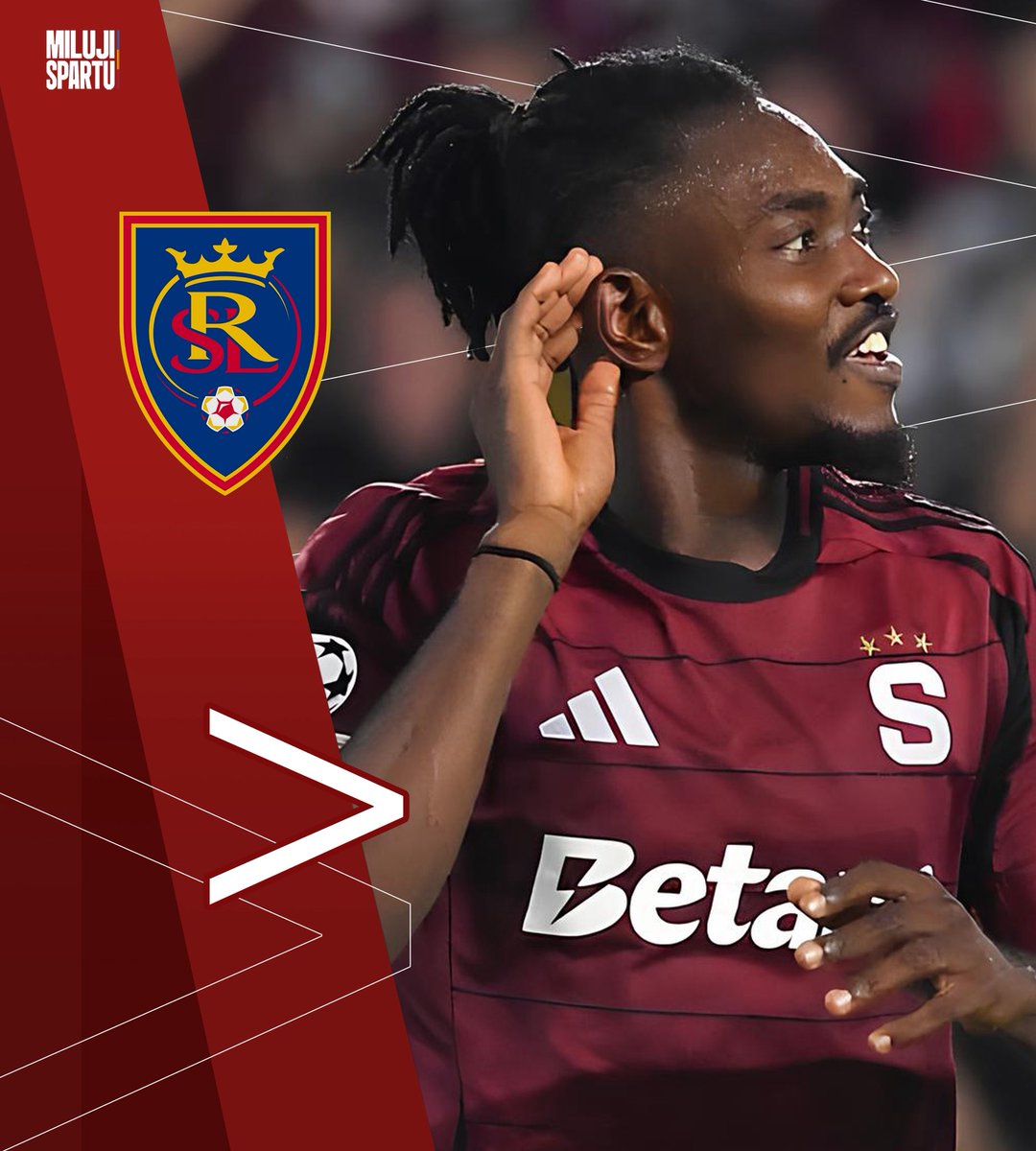 🚨𝐀𝐊𝐓𝐔𝐀́𝐋𝐍𝐄̌: Sparta jedná o možném přestupu Olatunjiho do americké MLS! 🇺🇸

Na stole leží nabídka ve výši přibližně 53 milionů korun a kluby jsou blízko dosažení dohody. 🤝🏻