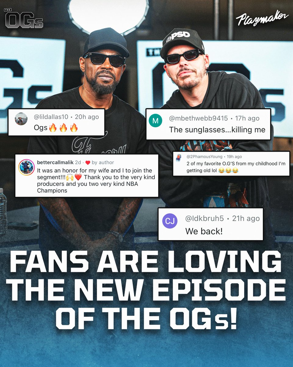 theOGsShow's tweet image. Have you seen The OGs LIVE from Summer League? Watch the full episode NOW❗️tapthe.link/TheOGsS2Ep32