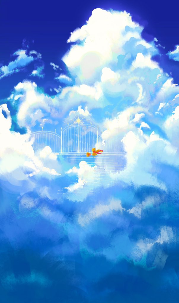 gillianthreeG's tweet image. Gate to the Heavens✨ A concept art for a personal project that me and my boyfriend are working on :D