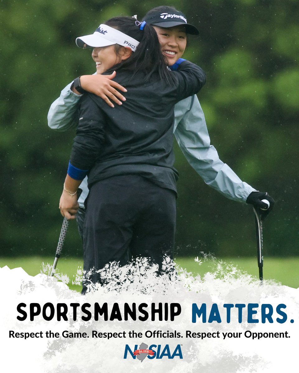 NJSIAA's tweet image. Sportsmanship Matters. NJSIAA applauds its student-athletes for their awesome displays of sportsmanship during the spring sports season.