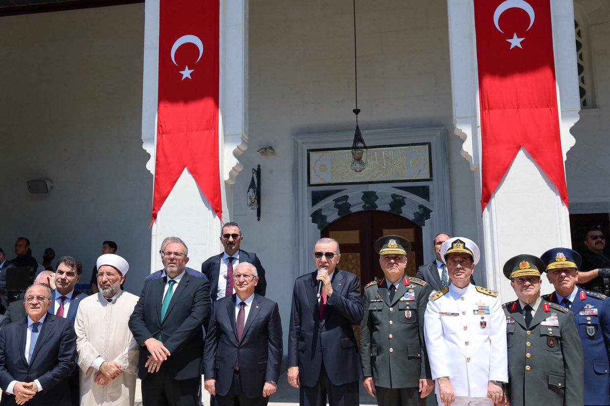 trpresidency's tweet image. “We determinedly and hopefully advance towards our goal of a terror-free Türkiye” tccb.gov.tr/en/news/542/16…