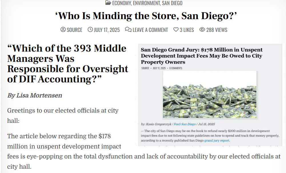 sdcta's tweet image. If DIF funds aren't spent quickly on much needed projects, they may get spent on 'make work' projects or be drawn down as #SanDiego city staff engage in 'studies' and 'preliminary designs' to keep busy. San Diego has the money it needs to fix this city's many problems but would…