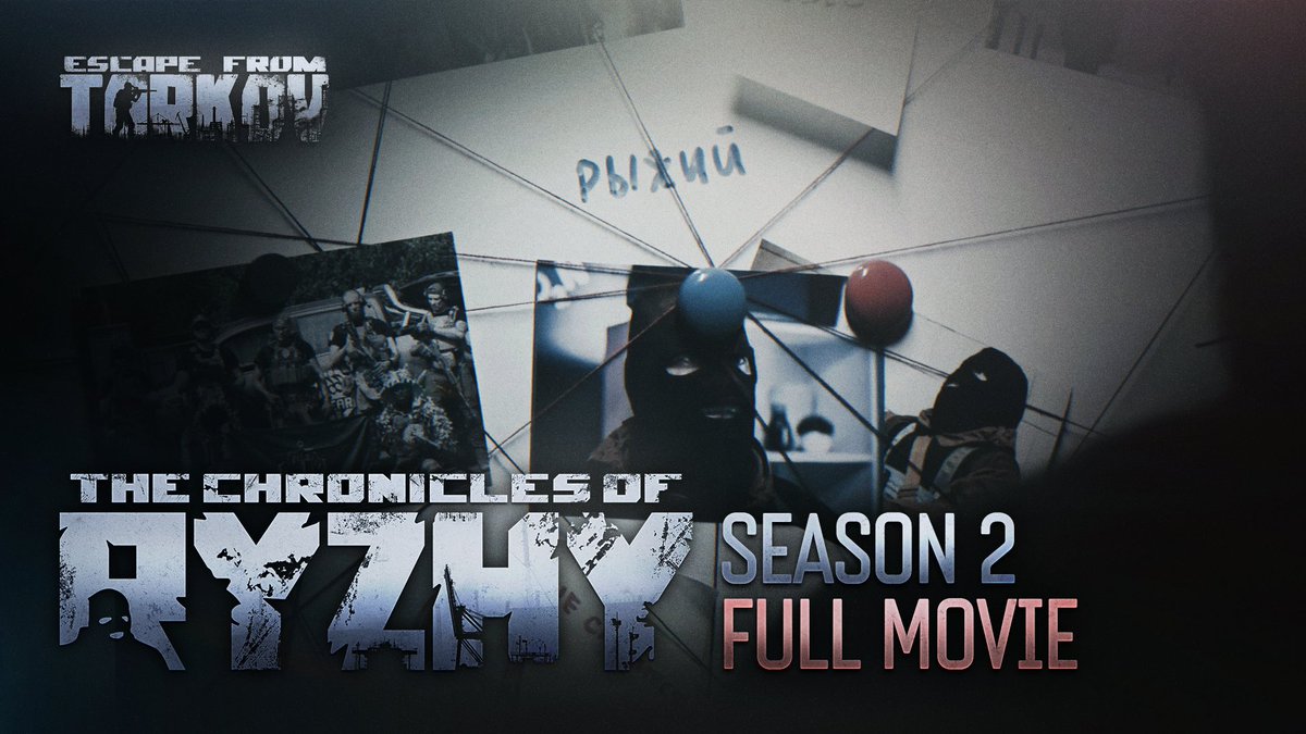 Season 2 of 'The Chronicles of Ryzhy' is now live on YouTube — all episodes in one video!

Link below the tweet 👇

The following subtitles are now supported: EN, ES, ES-MX, ZH, KO, DE, PL, RU, FR, JA.

#EscapefromTarkov