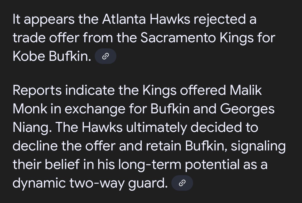 ShemarXayWarren's tweet image. I really wanna know what these ppl see in Kobe Bufkin to be out here declining Trades for Malik Monk
