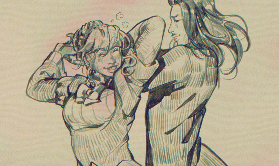 atoriv_art's tweet image. [ #art #umineko #うみねこ - #sayo #genji #beatrice #ronove ]
you and i