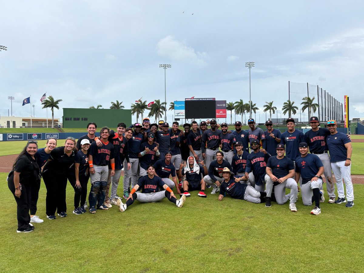 AstrosPlayerDev's tweet image. Florida Complex League East Division Champs!
For the first time in 31 years, the FCL #Astros have clinched a postseason berth. They enter the final week of the regular season with a 34-14 record.