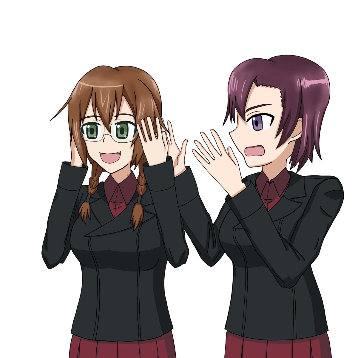 GuPfanprojekt's tweet image. 黒森峰
#garupan #ガルパン