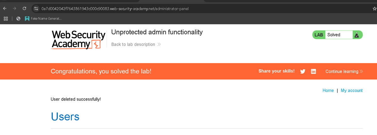 Nab1nDh's tweet photo. #LSPPDay48

Started Web App Pentesting today.
Explored Broken Access Control labs on @PortSwigger  practiced unprotected admin function and privilege escalation scenarios.

#60DaysOfLearning2025 #LearningWithLeapfrog
@lftechnology https://t.co/fapseYXp8b