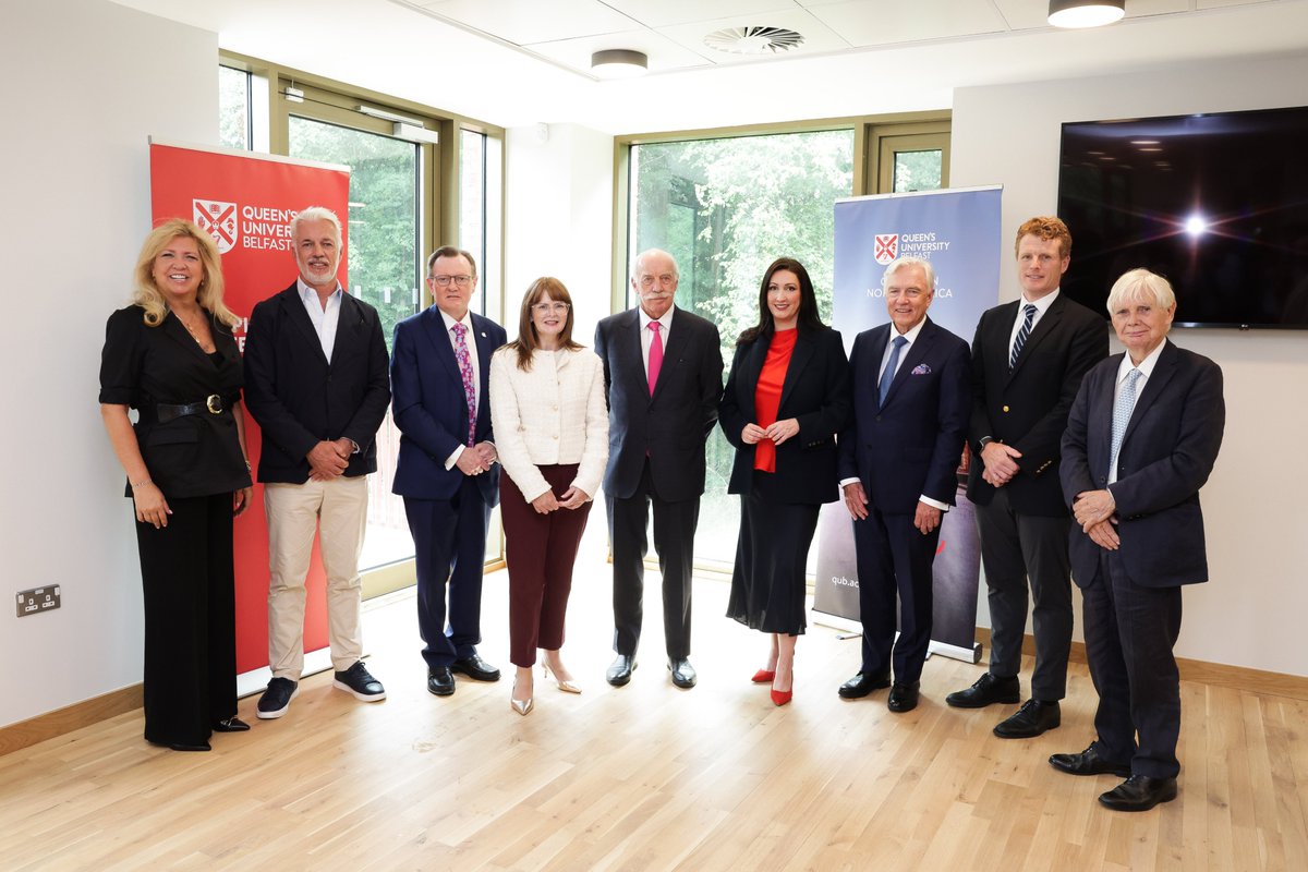 niexecutive's tweet image. Deputy First Minister Emma Little-Pengelly joined key international business leaders and policy makers at the Economic Forum hosted by @QUBelfast Business School.
Giving opening remarks at the event, which focussed on the opportunities AI offers, the Minister said NI was well…