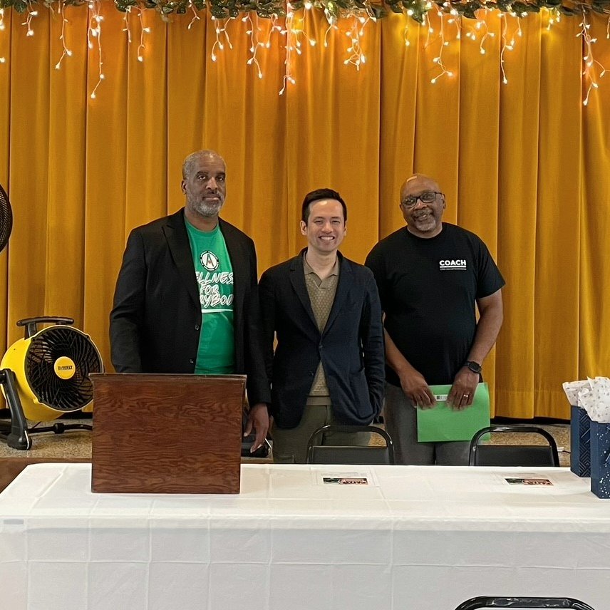 Thankful for the opportunity to speak about prostate cancer awareness at a recent community event hosted by the African American Male Wellness Agency. It was great working with Joanne Boyd and Audra DeVaughn and getting a chance to connect directly with the people we serve.
