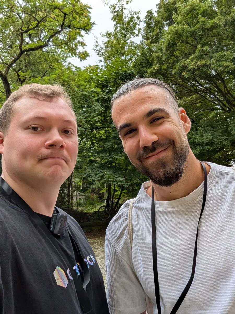 Really enjoyed talking to <a href="/alexdimes7/">Alex D.</a> from <a href="/Web3foundation/">Web3 Foundation</a> today at Web3 Summit.

Interview is on the way, keep an eye out!