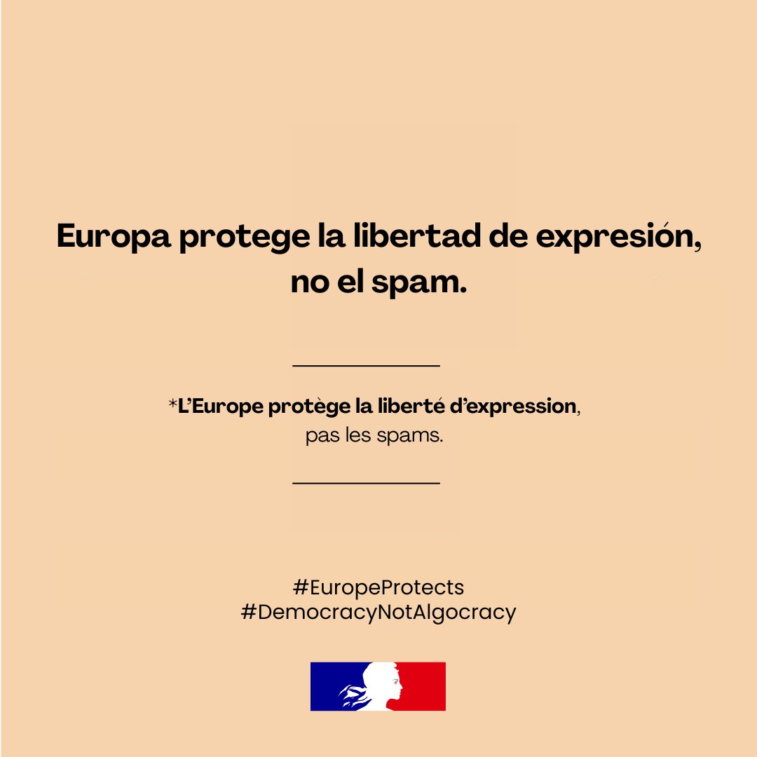 france_espagne's tweet image. #EuropeProtects #DSAProtects #DemocracyNotAlgoracy