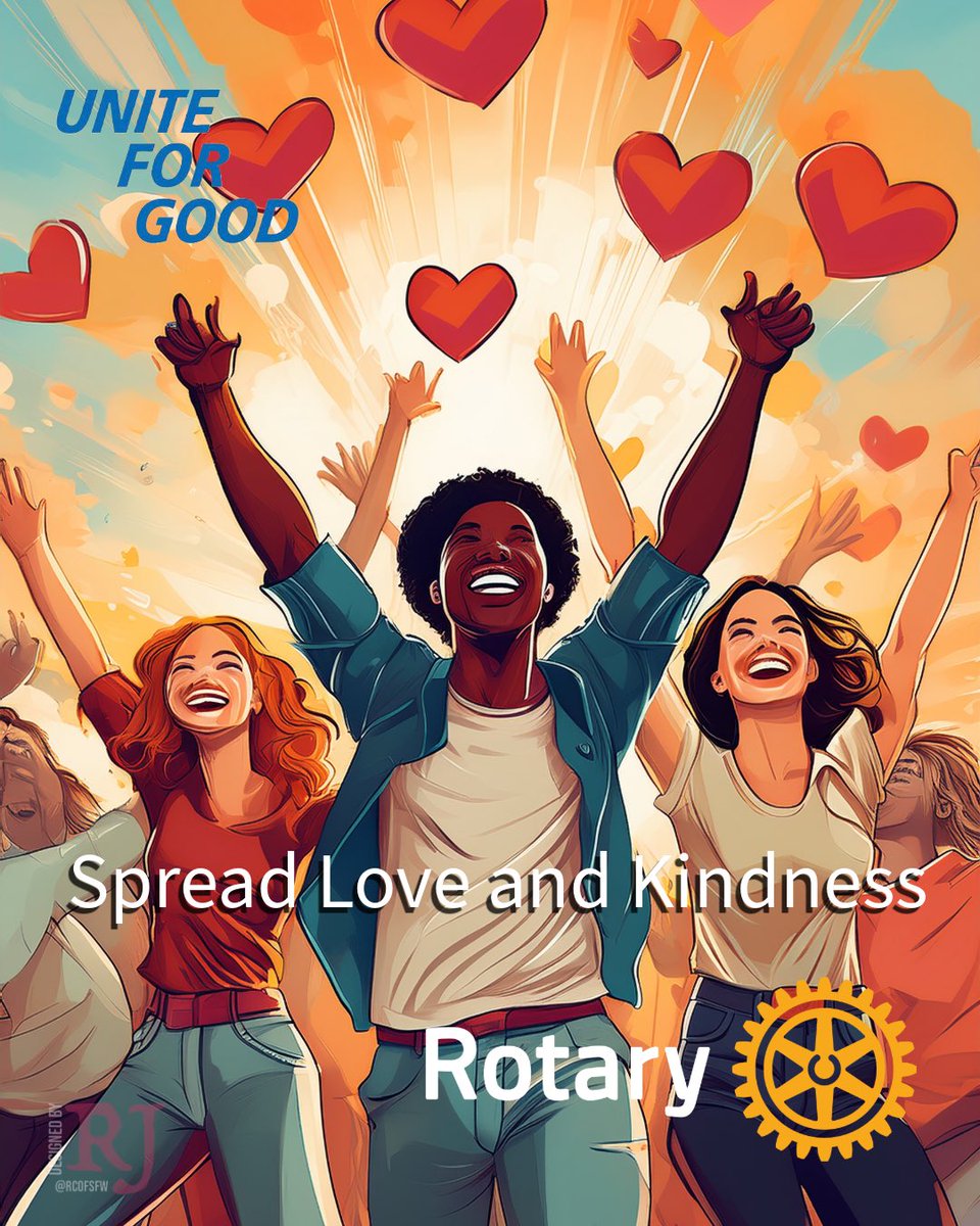 Small acts, big impact! Let's spread love and kindness wherever we go. A smile, a kind word, or a helping hand can brighten someone's day and create a ripple effect of positivity. Let's fill the world with compassion, empathy, and understanding. #SpreadLove #KindnessMatters