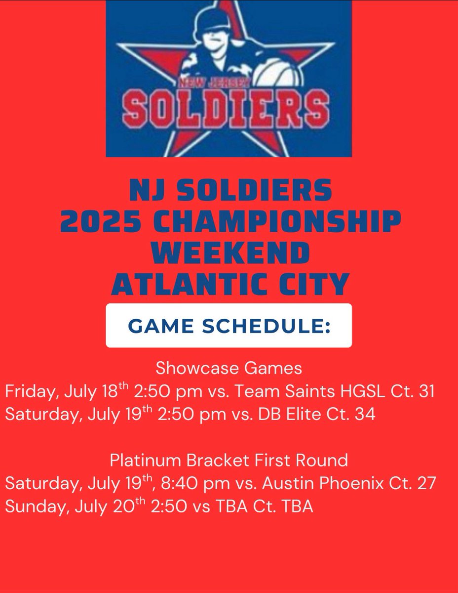 Starting today! Last one, let’s get it.       ❤️💙🤍<a href="/CappellettiSr/">Michael Cappelletti SR</a> #soldiersfam