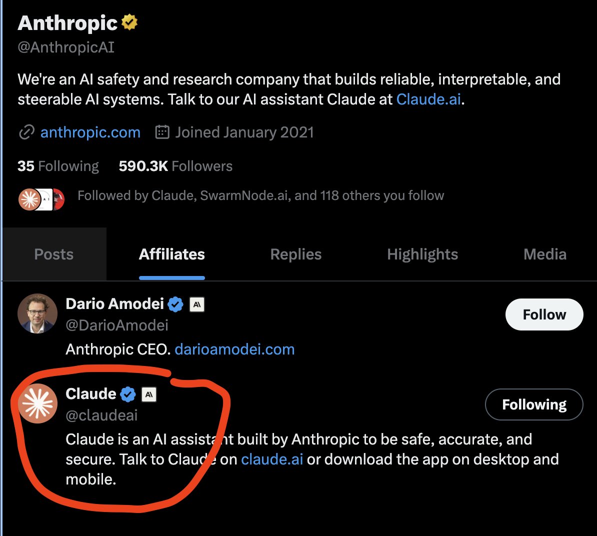 Zenitsuhiro1's tweet image. First official AI companion of Claude launched 👀
Offical @AnthropicAI has only one AI companion affliate
x.com/AnthropicAI
This is huge