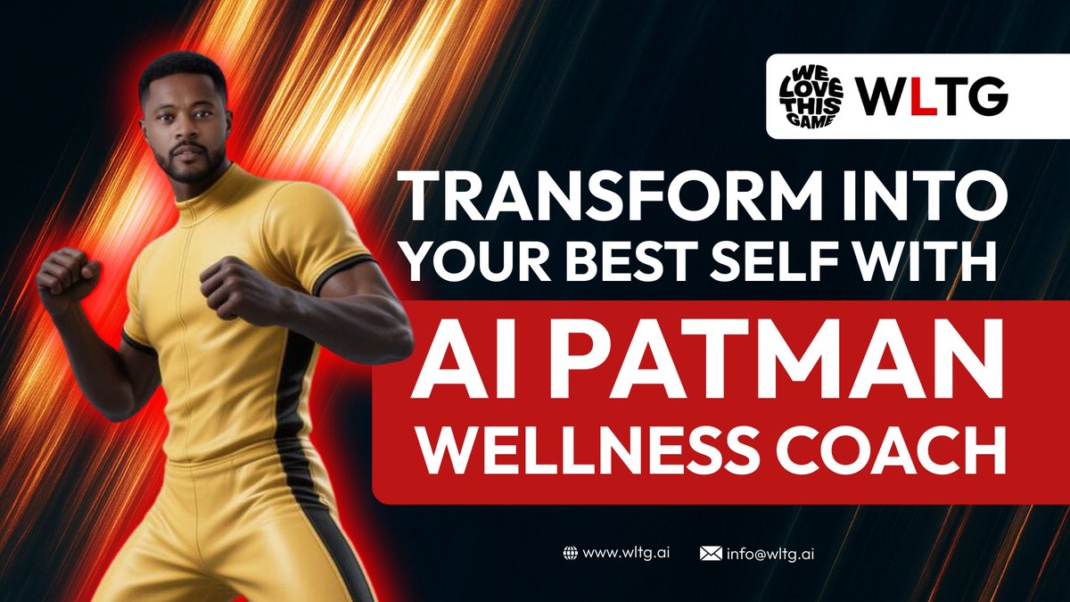 WLTG_Official's tweet image. 🌟 Transform into your best self with the AI Patman Wellness Coach! 🏋️‍♂️ Powered by cutting-edge AI and blockchain, get personalised fitness plans, nutrition guidance, and mental wellness support. Embrace your holistic health journey with joyful disruption! 💥

COMING SOON – stay…
