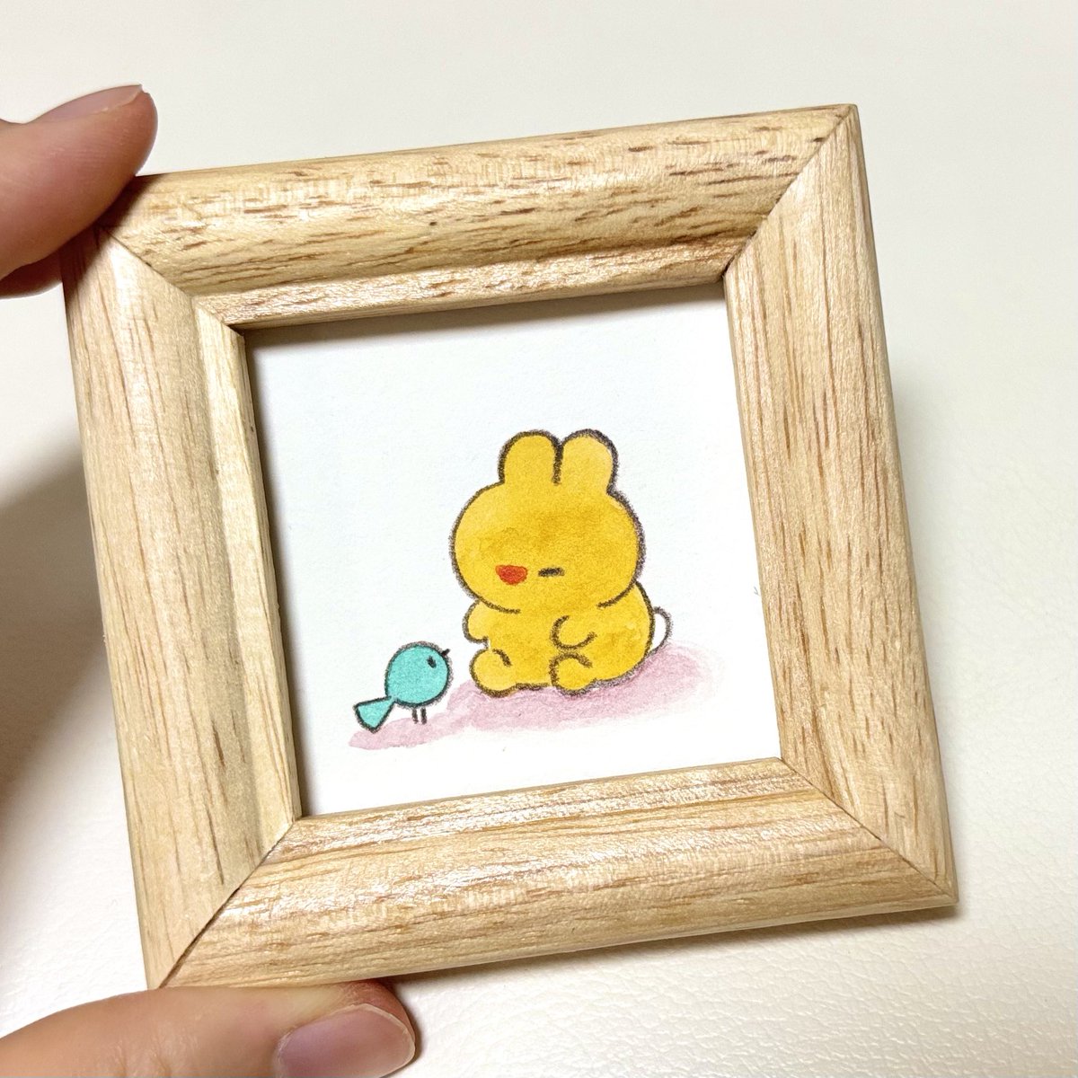 水彩画(サンダーソニア)　原画マットあり　おまとめ２点 くぅもんせ on X: 