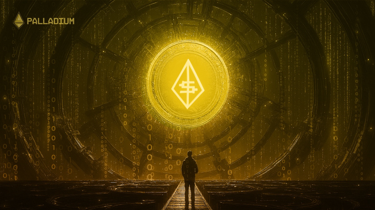 PalladiumLabs's tweet image. They told you stablecoins needed central banks.
 They were wrong.
 You only need code, collateral, and a mission.
 #MainframeOverride is that mission.