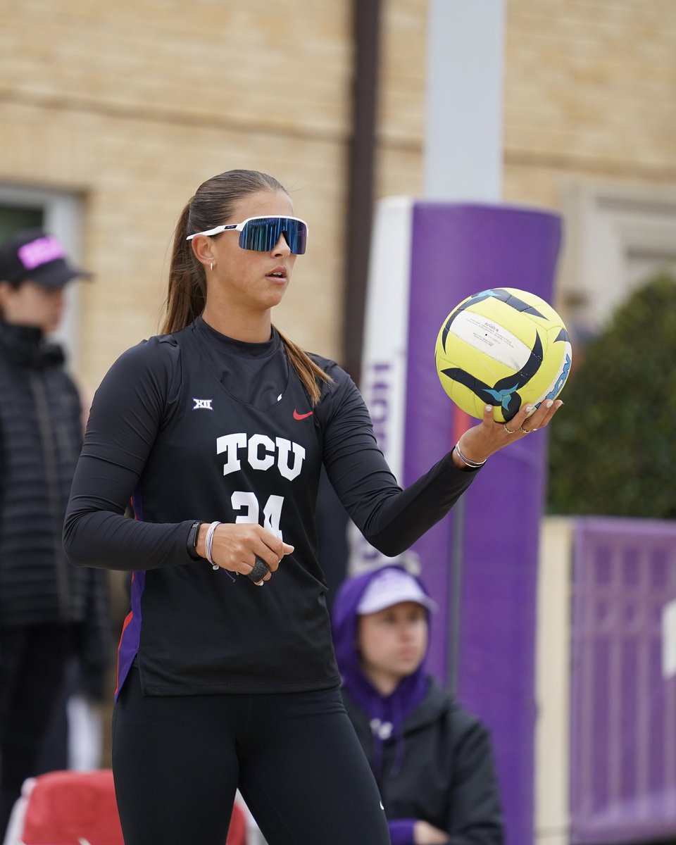 TCUBeachVB's tweet image. Morgan Williams and Olivia Clines are set to compete at the AVP Next Tournament in Miami this weekend!