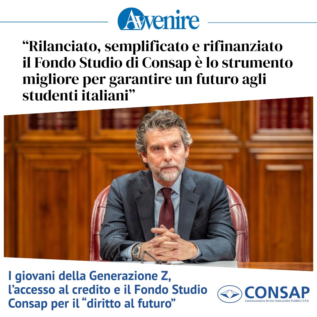 CONSAP S.p.A. tweet media