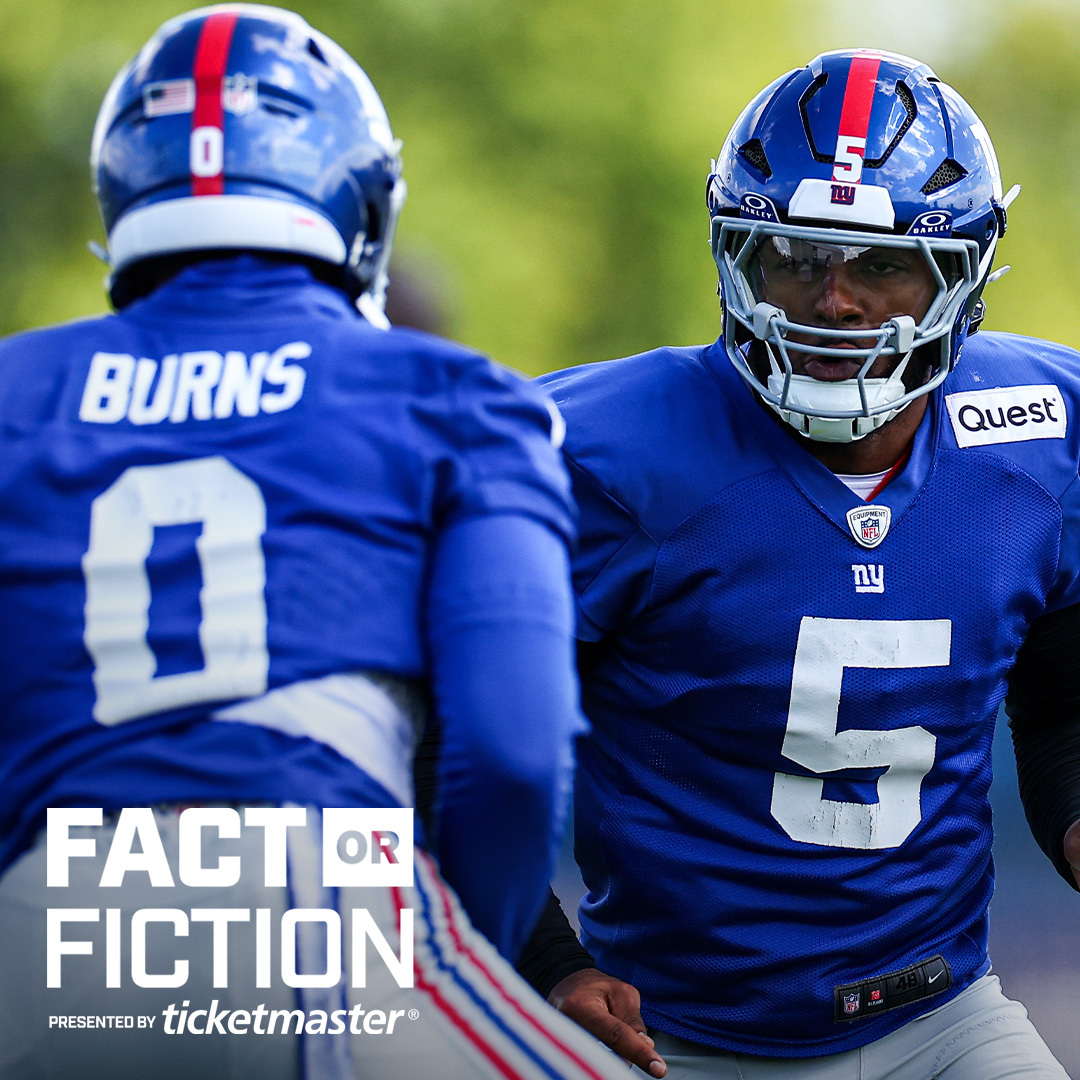 MattCitak's tweet image. With training camp just a few days away, the Giants.com crew makes some defensive stat predictions in the latest Fact or Fiction ⤵️
📰: nygnt.co/fof718