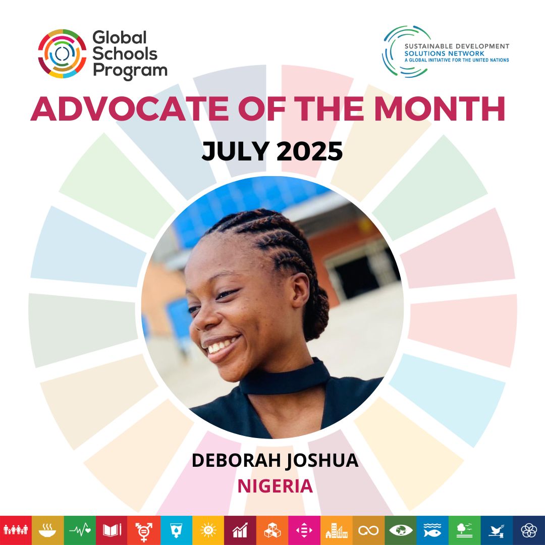 SDGsInSchools's tweet image. 🌟 Advocate of the Month: Deborah Joshua
Deborah turns everyday moments—like roasting groundnuts—into powerful lessons in food systems, health, and sustainability.
📖 Read: buff.ly/SGNRy7G
#GSPAdvocateOfTheMonth #GSPat7 #SDG2