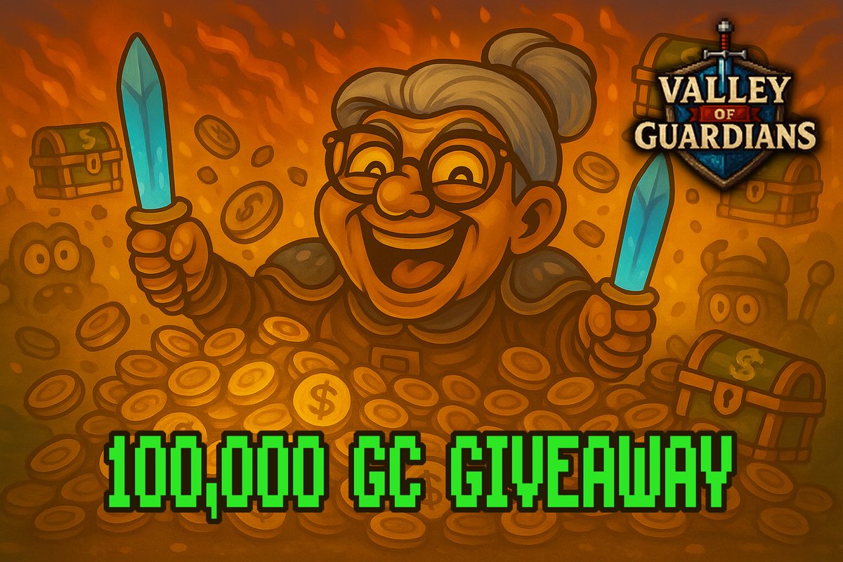 👵 Granny yelled “SOON” for 3 weeks straight…

But now it’s real⚠️: Season 1 launches July 22 at 9 AM (GMT+8) 

To celebrate, we’re dropping 100,000 GC 💰
10 winners get 10K GC each!

📸 Drop a screenshot of your Social Tasks page (GC + referral visible) in the comments to join!