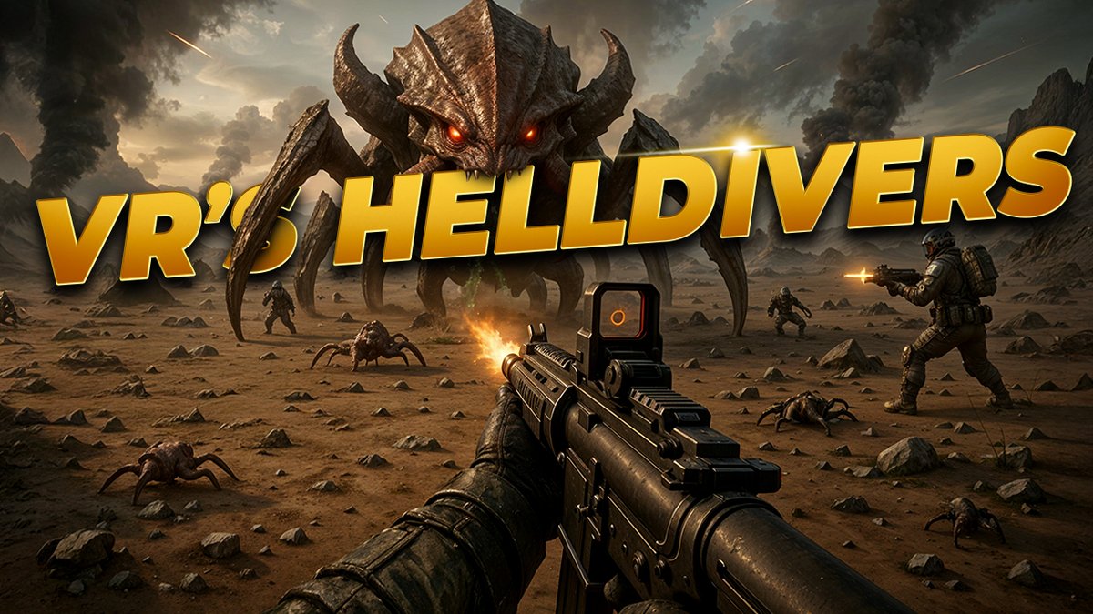 matteo311's tweet image. If you are looking for something like Helldivers in #VR come check out Dropteam!  This title has gone under the radar and is currently only $14.99

Click here - youtu.be/Ww5ZvrekN-g