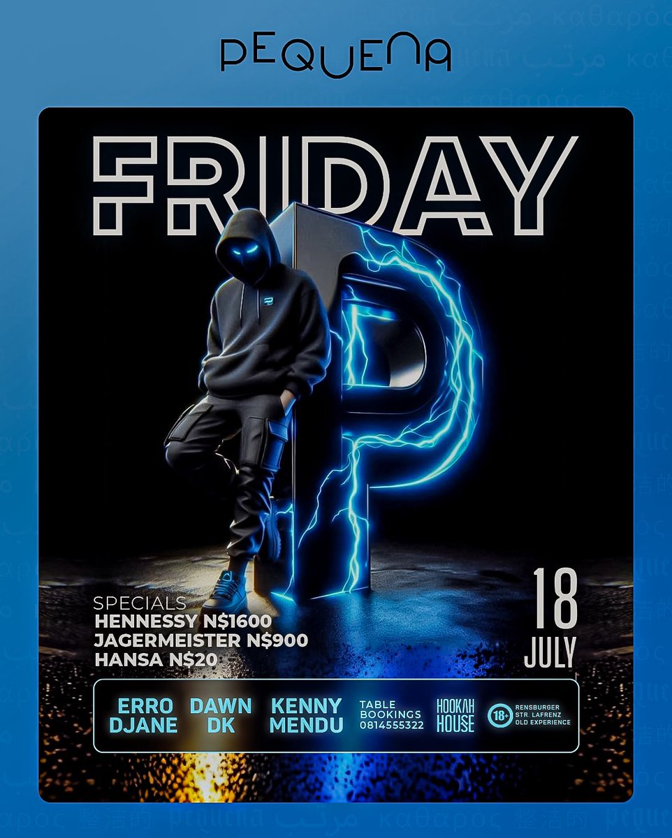 PequenaNamibia's tweet image. Back with A Bang‼️ ‼️ 
Let’s all meet at the place to be!!! Great sounds from the best of the best!