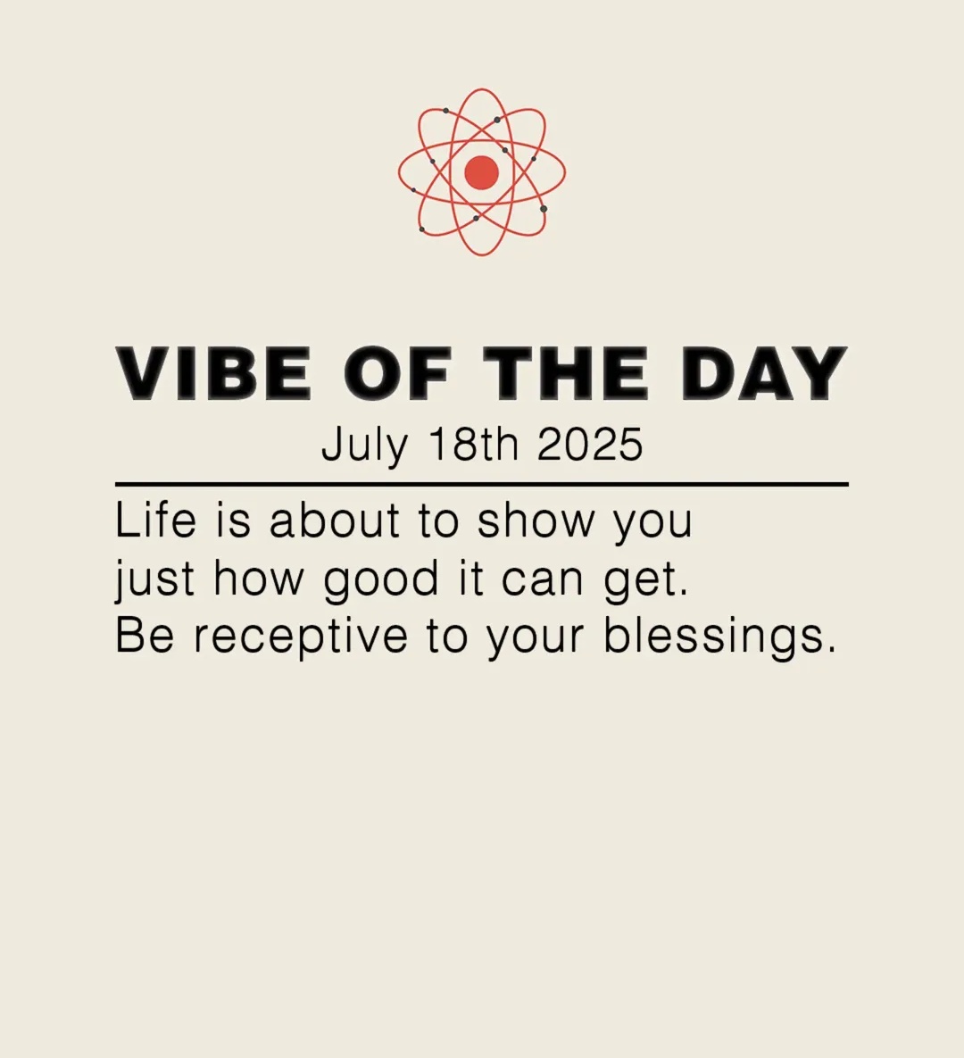 Vibe of the day
