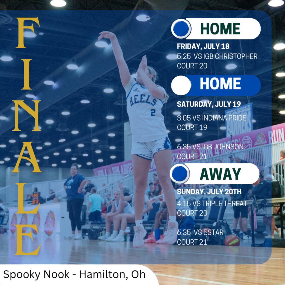 Last tourney ever! 

Tune in to see us go to work.