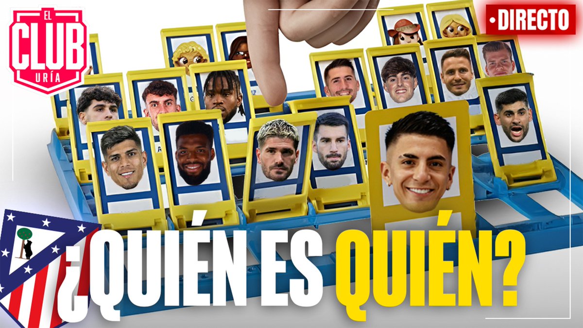 Rubén Uría (@rubenuria) on Twitter photo ATLETI: ¿QUIÉN ES QUIÉN? | FIN DE SEMANA IDEAL PARA LA 'OPERACIÓN SALIDA' | QUEDAN 44 DÍAS DE MERCADO | <a href="/nachodonado/">Nacho Donado</a> <a href="/iwanvargas/">Iván Vargas</a> <a href="/MiguelPeris/">Miguel Ángel Peris</a> <a href="/JoaquinAtletico/">Joaquinatletico1982</a> <a href="/willycrack9/">Willy9†Moreno</a> y <a href="/juanma6sanchez/">𝑱𝒖𝒂𝒏𝒎𝒂 𝑺𝒂𝒏𝒄𝒉𝒆𝒛</a> De 17 a 20:00h. #ClubUria565 <a href="/Casasantona/">Casa Santoña</a> <a href="/365temprano/">365 Temprano López</a>
twitch.tv/rubenuria_ ATLETI: ¿QUIÉN ES QUIÉN? | FIN DE SEMANA IDEAL PARA LA 'OPERACIÓN SALIDA' | QUEDAN 44 DÍAS DE MERCADO | <a href="/nachodonado/">Nacho Donado</a> <a href="/iwanvargas/">Iván Vargas</a> <a href="/MiguelPeris/">Miguel Ángel Peris</a> <a href="/JoaquinAtletico/">Joaquinatletico1982</a> <a href="/willycrack9/">Willy9†Moreno</a> y <a href="/juanma6sanchez/">𝑱𝒖𝒂𝒏𝒎𝒂 𝑺𝒂𝒏𝒄𝒉𝒆𝒛</a> De 17 a 20:00h. #ClubUria565 <a href="/Casasantona/">Casa Santoña</a> <a href="/365temprano/">365 Temprano López</a>
twitch.tv/rubenuria_