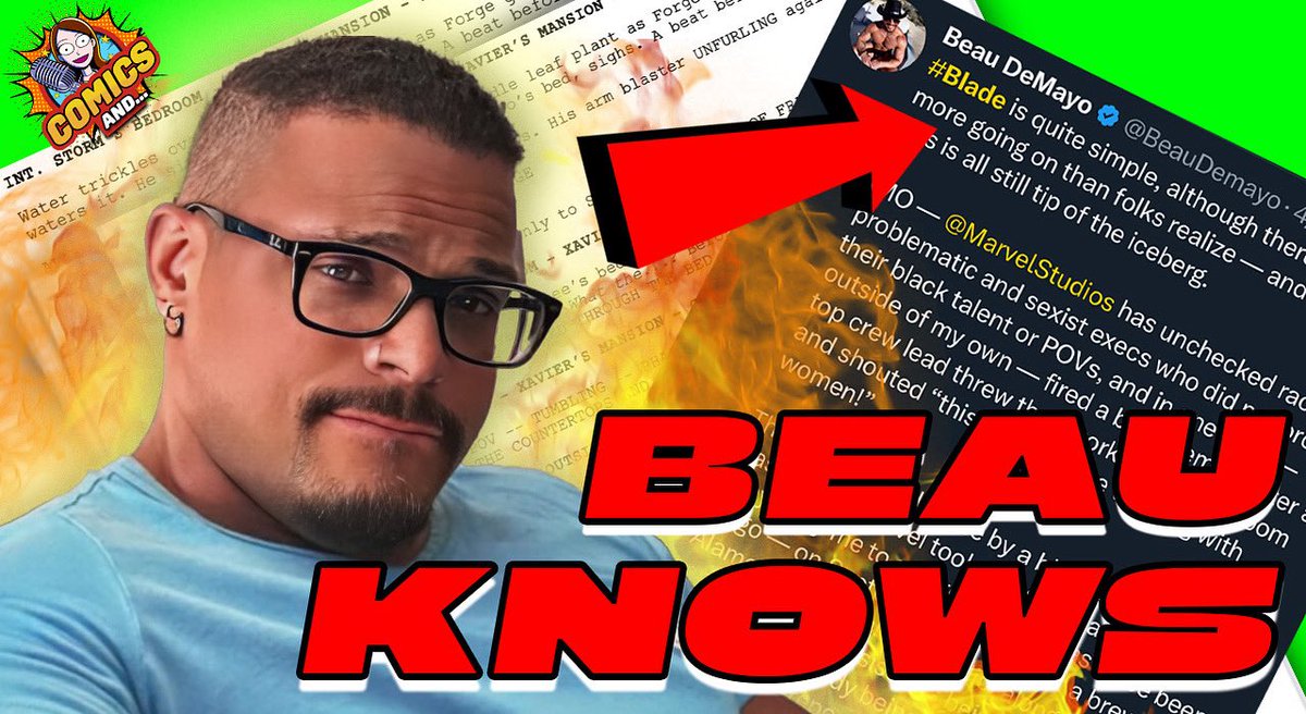 Comics And… (@comicsand_) on Twitter photo 🚨🚨NEW 🚨🚨
WHAT REALLY HAPPENED BEHIND THE SCENES BETWEEN DISNEY MARVEL AND X-MEN 97 CREATOR BEAU DEMAYO? youtu.be/WnjQ0-KD11c
"I hope that me speaking up… produces change." - <a href="/BeauDemayo/">Beau DeMayo</a>
I had the absolute pleasure of sitting down with Beau and learning his process 🚨🚨NEW 🚨🚨
WHAT REALLY HAPPENED BEHIND THE SCENES BETWEEN DISNEY MARVEL AND X-MEN 97 CREATOR BEAU DEMAYO? youtu.be/WnjQ0-KD11c
"I hope that me speaking up… produces change." - <a href="/BeauDemayo/">Beau DeMayo</a>
I had the absolute pleasure of sitting down with Beau and learning his process