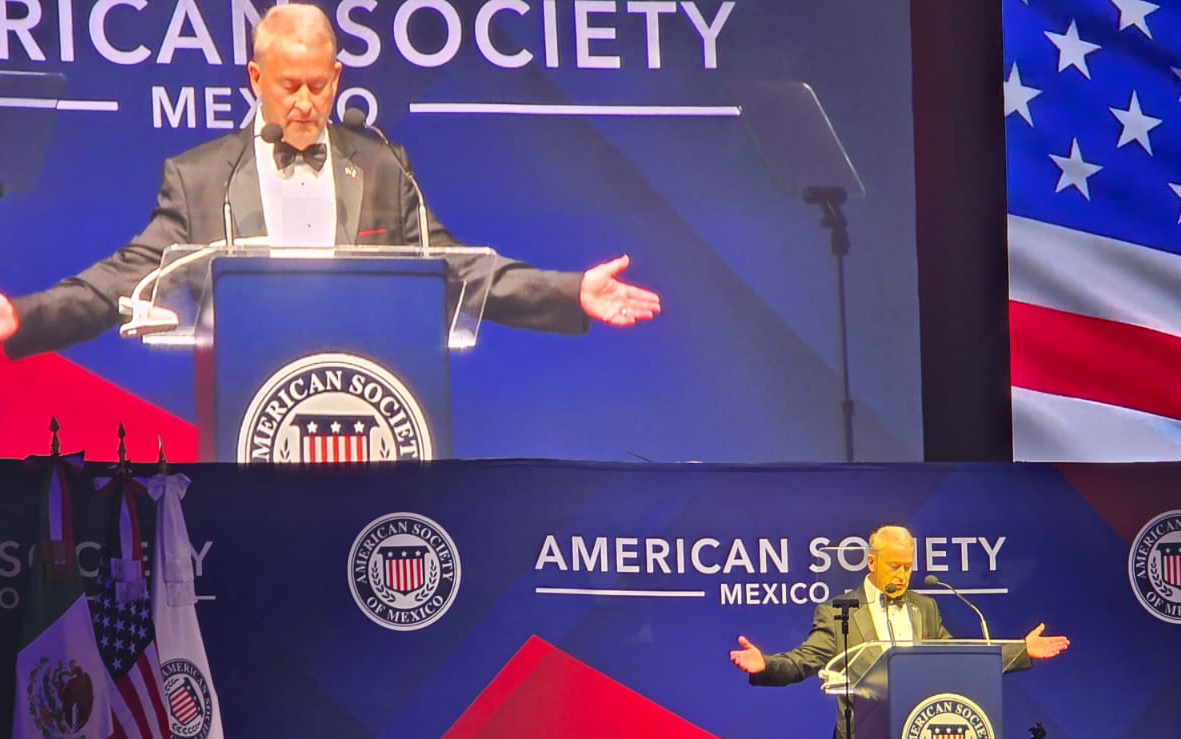 Thank you, Larry Rubin, MBA, for the kind invitation!

Welcome to Mexico, Honorable Ambassador Ronald Johnson and Alina Arias Johnson.
We wish you great success in your diplomatic role as you work to strengthen the ties between our two nations.

#USMexicoRelations #AmistadTeam