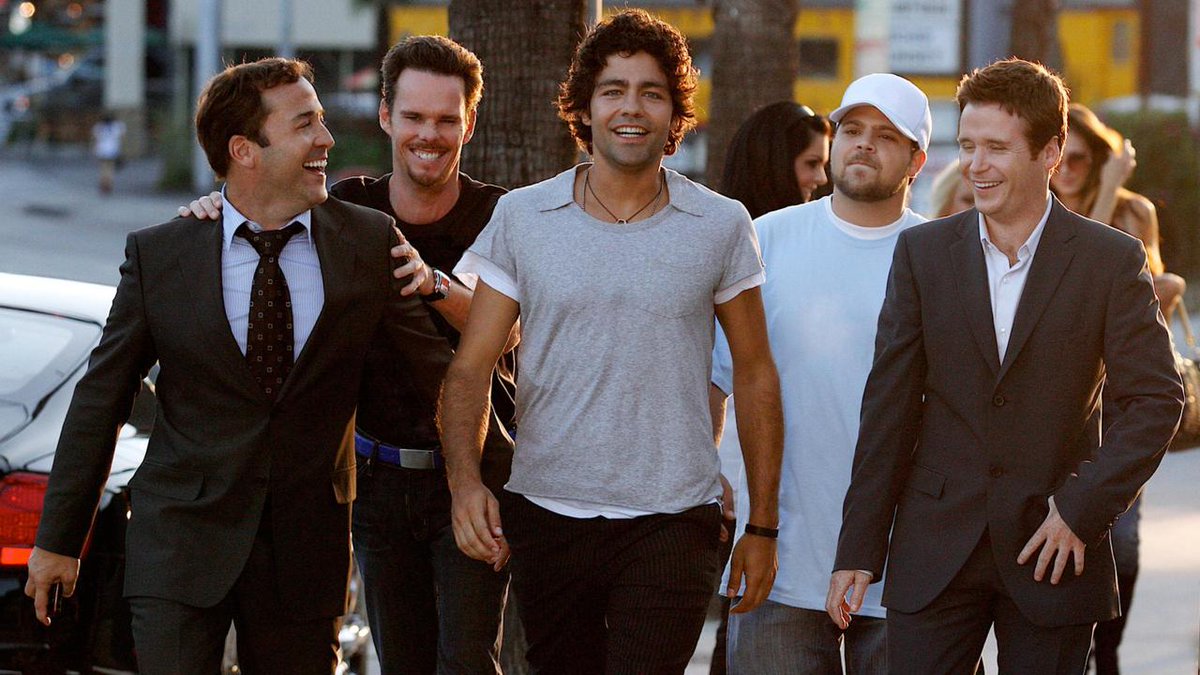 JeffNadu's tweet photo. 21 years ago today the series "Entourage" premiered on HBO https://t.co/m6p1FKMiBY
