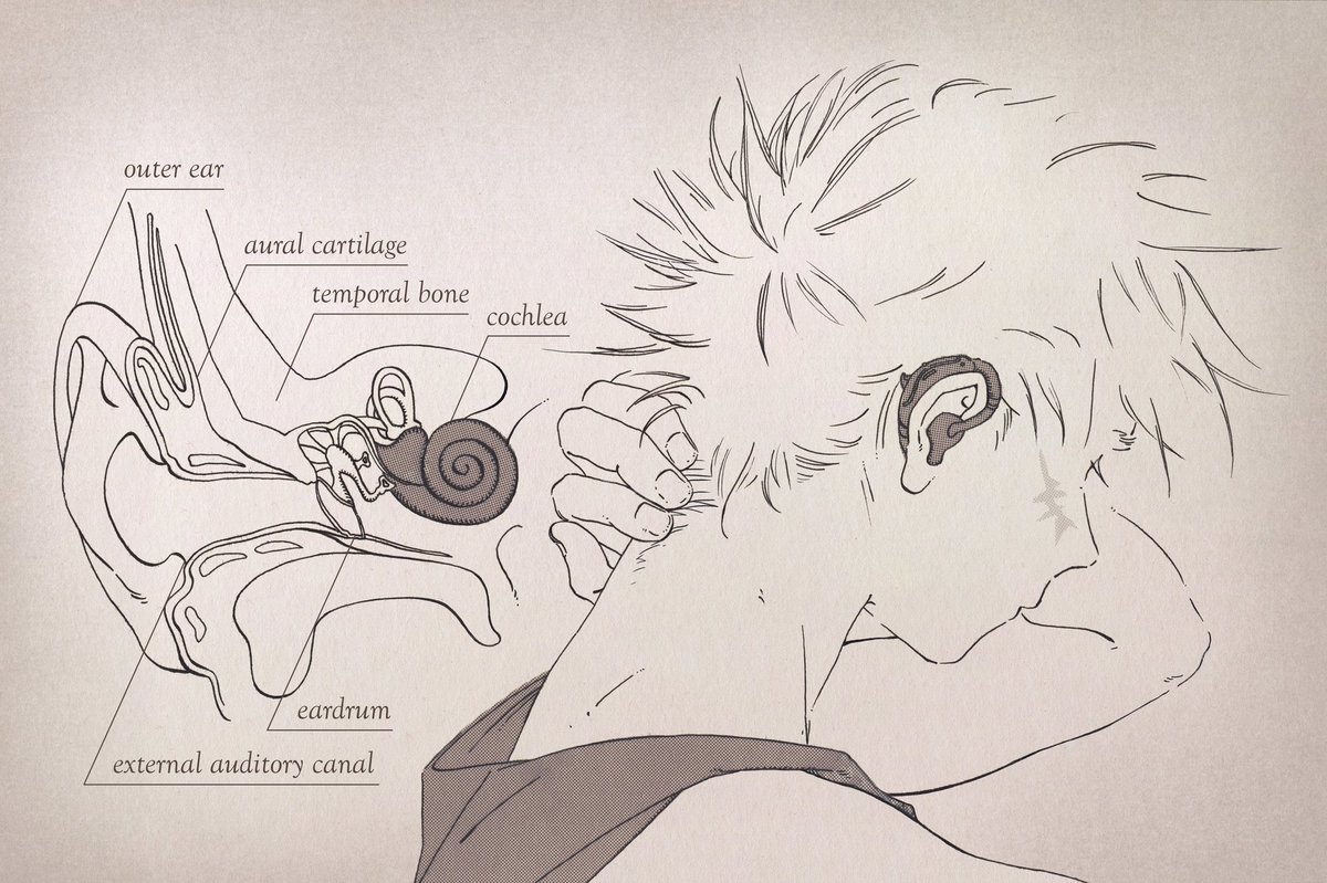 _vinsenta's tweet image. post war katsuki x hearing aid headcannon

🐚 #bnha #mha