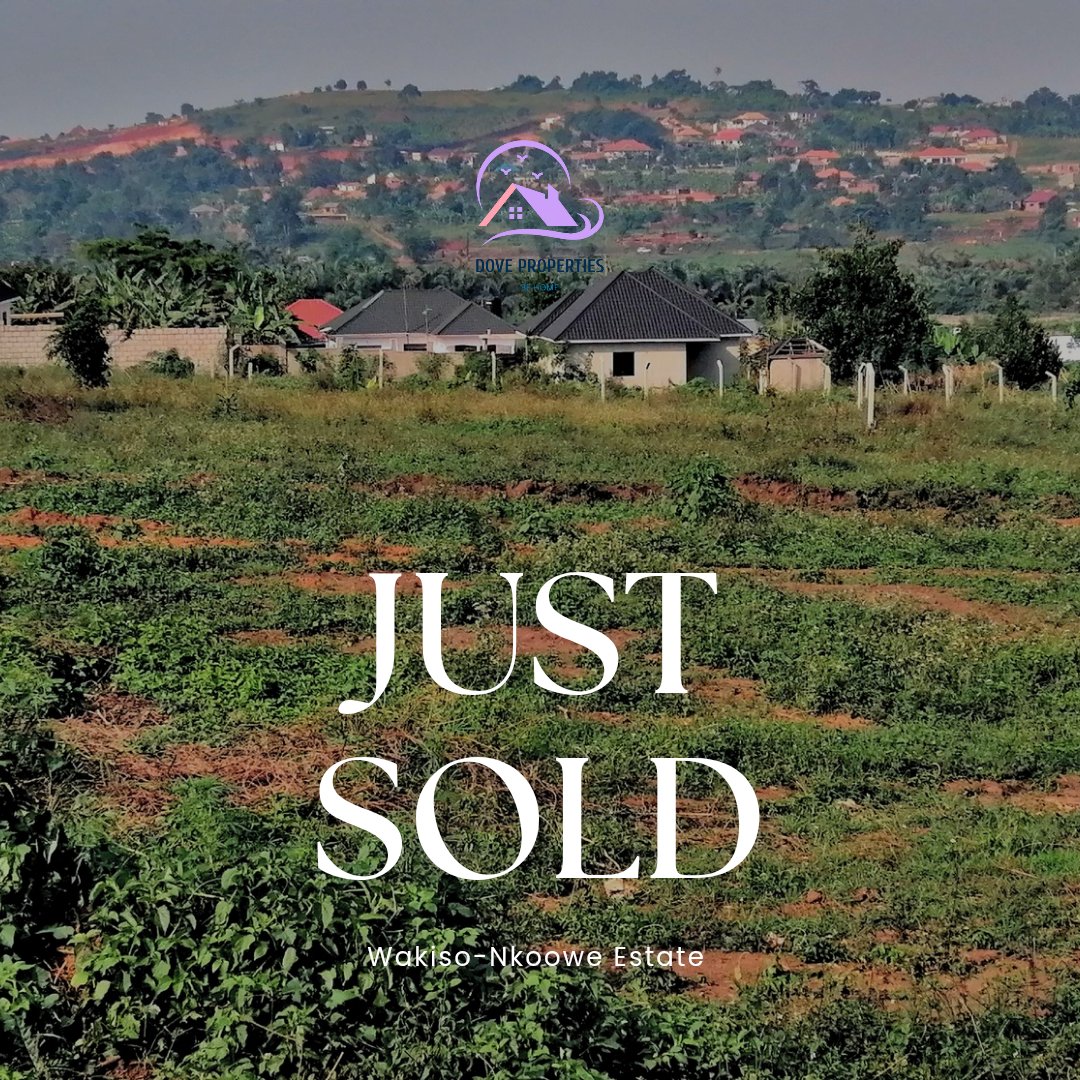 🚨 SOLD OUT — Wakiso–Nkoowe Estate!  
Thanks to all our amazing buyers 💙  

📍 NEW: Kikubampanga Extension (1.5km off tarmac past Nkoowe)  
📐 50x100ft plots  
💵 UGX 35M  
🗓️ Payment plans available  
📲 0765 237329 | 0754 147747

Double Donald Arsenal