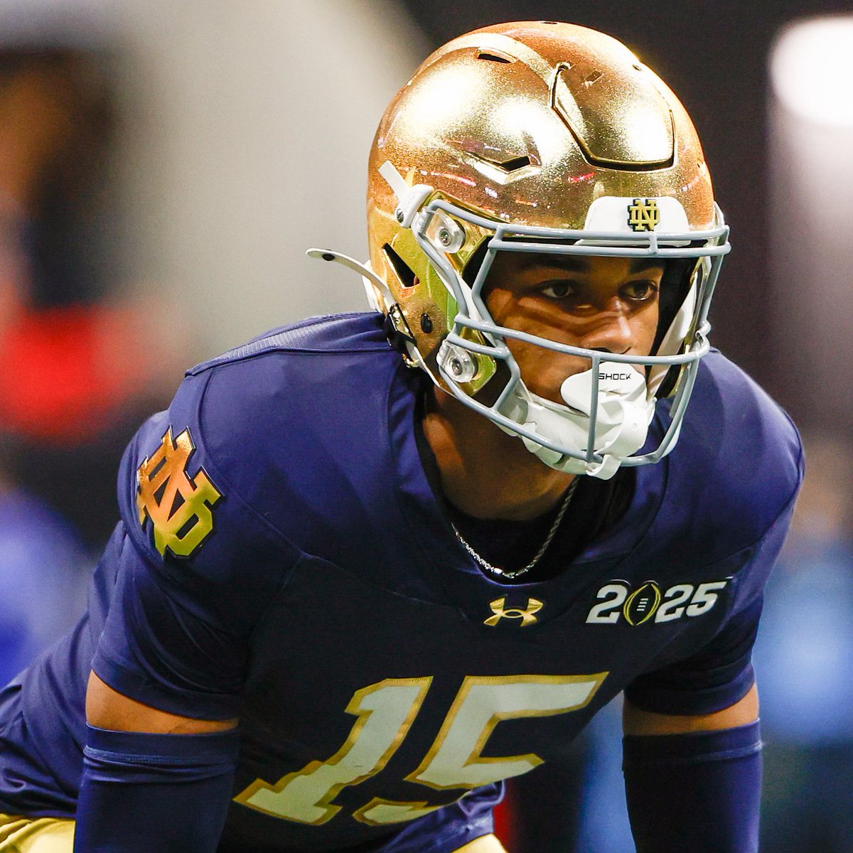 Leonard Moore's trainer says the Notre Dame corner has a "first-round demeanor." He would know — he also trains DB Jahdae Barron of Texas, a first-round pick this year.

Moore is well aware of his potential.

"I’m trying to get to the top of the top."

on3.com/teams/notre-da…
