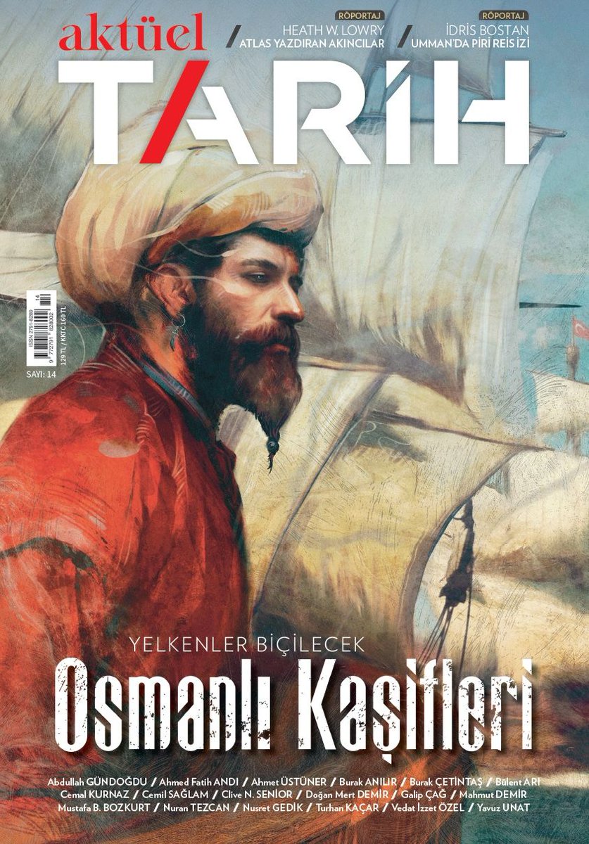 •mehmet hakan kekeç (@mhkekec) on Twitter photo 📚 Aktüel Tarih'in yeni sayısı hazır: Osmanlı Kaşifleri.
Osmanlı'nın -bilhassa deniz olmak üzere- kaşiflerini işlediğimiz sayımız haftasonu itibariyle raflarda. Editör arkadaşlarıma, kıymetli yazar hocalarımıza ve görselde emeği geçenlere teşekkür ediyoruz.
<a href="/aktueltarih_/">Aktüel Tarih</a> 📚 Aktüel Tarih'in yeni sayısı hazır: Osmanlı Kaşifleri.
Osmanlı'nın -bilhassa deniz olmak üzere- kaşiflerini işlediğimiz sayımız haftasonu itibariyle raflarda. Editör arkadaşlarıma, kıymetli yazar hocalarımıza ve görselde emeği geçenlere teşekkür ediyoruz.
<a href="/aktueltarih_/">Aktüel Tarih</a>