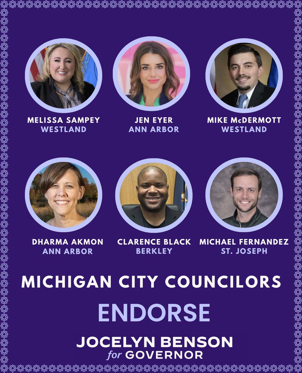 JocelynBenson's tweet image. Michigan’s strength begins in city halls and county chambers, where mayors, commissioners, and city council members roll up their sleeves to solve problems and serve their neighbors.
Their work is the backbone of our democracy, and I’m honored to have earned the trust of these…
