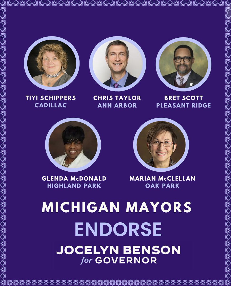 JocelynBenson's tweet image. Michigan’s strength begins in city halls and county chambers, where mayors, commissioners, and city council members roll up their sleeves to solve problems and serve their neighbors.
Their work is the backbone of our democracy, and I’m honored to have earned the trust of these…