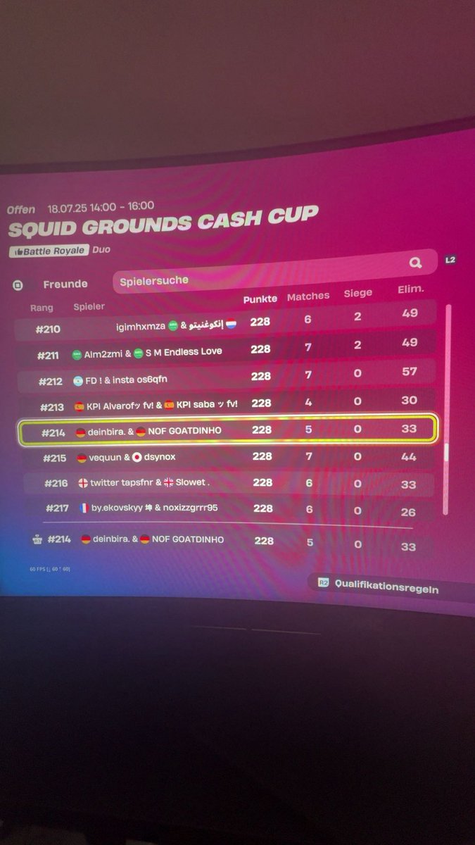 Qualed me w/ <a href="/Teyygoty/">TEYYDINHO</a>  🐐
Clutched Last Game Solo because Mate had to go to the hairdresser.