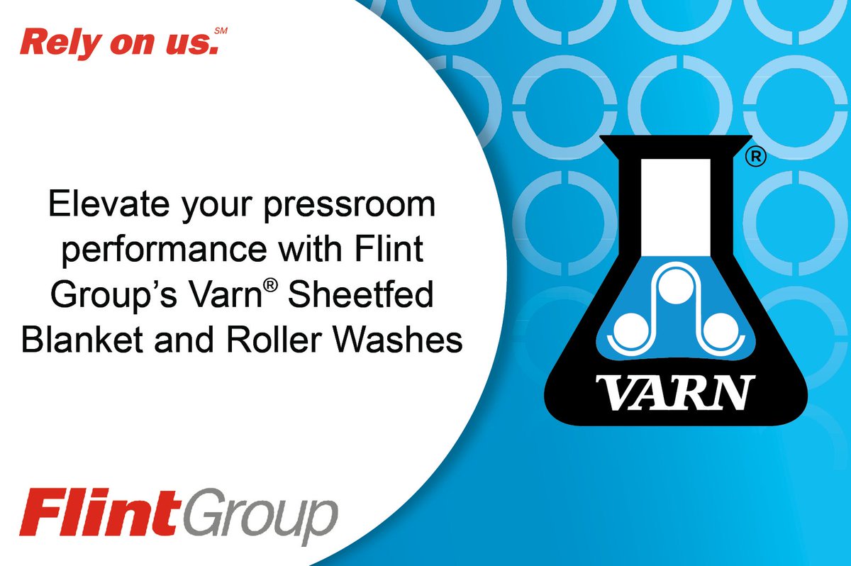 Elevate your pressroom performance with Flint Group’s Varn® Sheetfed Blanket and Roller Washes.

Trust Flint Group for compliance, reliability, and exceptional value.

Find out more on our website: lnkd.pulse.ly/si2vcjxom6

#Offset #Sheetfed #Ink #FlintGroup #RelyOnUs