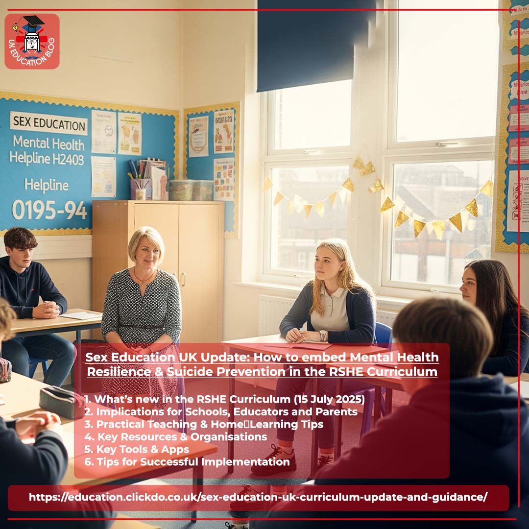 UKEduNews's tweet image. 🌟 Big shifts in #SexEducationUK!
📚 From #CurriculumChanges to #MentalHealthSupport, schools are transforming how teens learn about life.
💬 Ready to adapt? Dive in: bit.ly/44ANbUn
#TeenWellbeing #InclusiveEducation #RSHE #StudentSupport