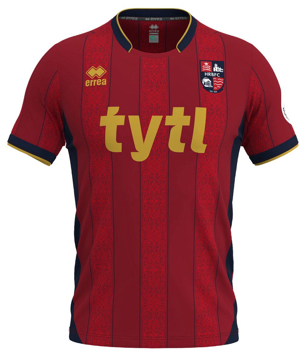 HAMRICHFC's tweet image. We’re thrilled to unveil our brand new home shirt for the 2025/26 season! Designed and crafted by Erreà, it features stunning Tudor-inspired detailing that truly stands out.
Stay tuned for our away shirt and walkout jacket reveal shortly — all available soon via our UK partner…