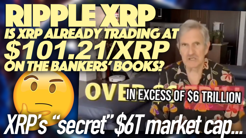 WorkingMoneyCH's tweet image. Is The @Ripple XRP Real Market Cap At $6 Trillion? Is It Trading For $101.21/XRP On The Bankers’ Books? 🤔
#XRPcommunity
▶️ youtu.be/Mw7BFZjht1s